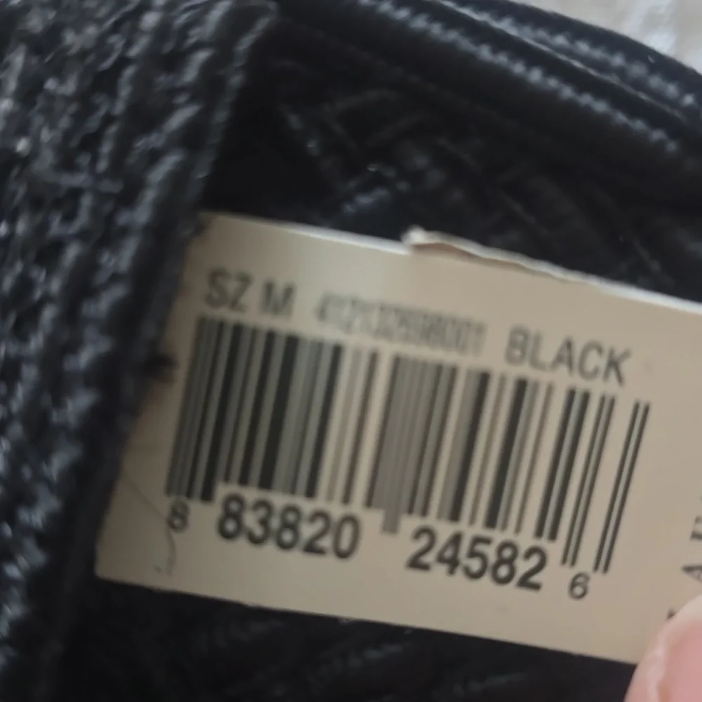 NWT Ralph Lauren Black Fabric Belt Sz Medium